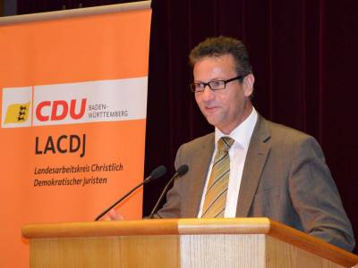 CDU-Landtagsfraktionsvorsitzender Peter Hauck MdL