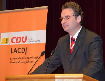 BACDJ-Bundesvorsitzender Prof. Dr. Gnter Krings MdB