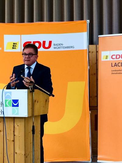 CDU-Spitzenkandidat Guido Wolf MdL