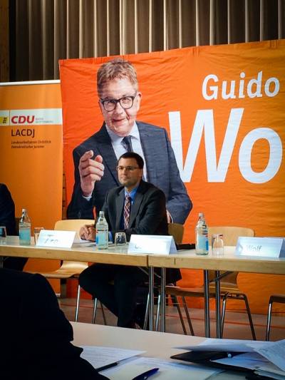 Stellv. LACDJ-Landesvorsitzender Knut Tropf