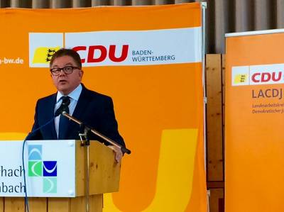 CDU-Spitzenkandidat Guido Wolf MdL